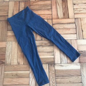 Iululemon 3/4 leggings wunder under cotton